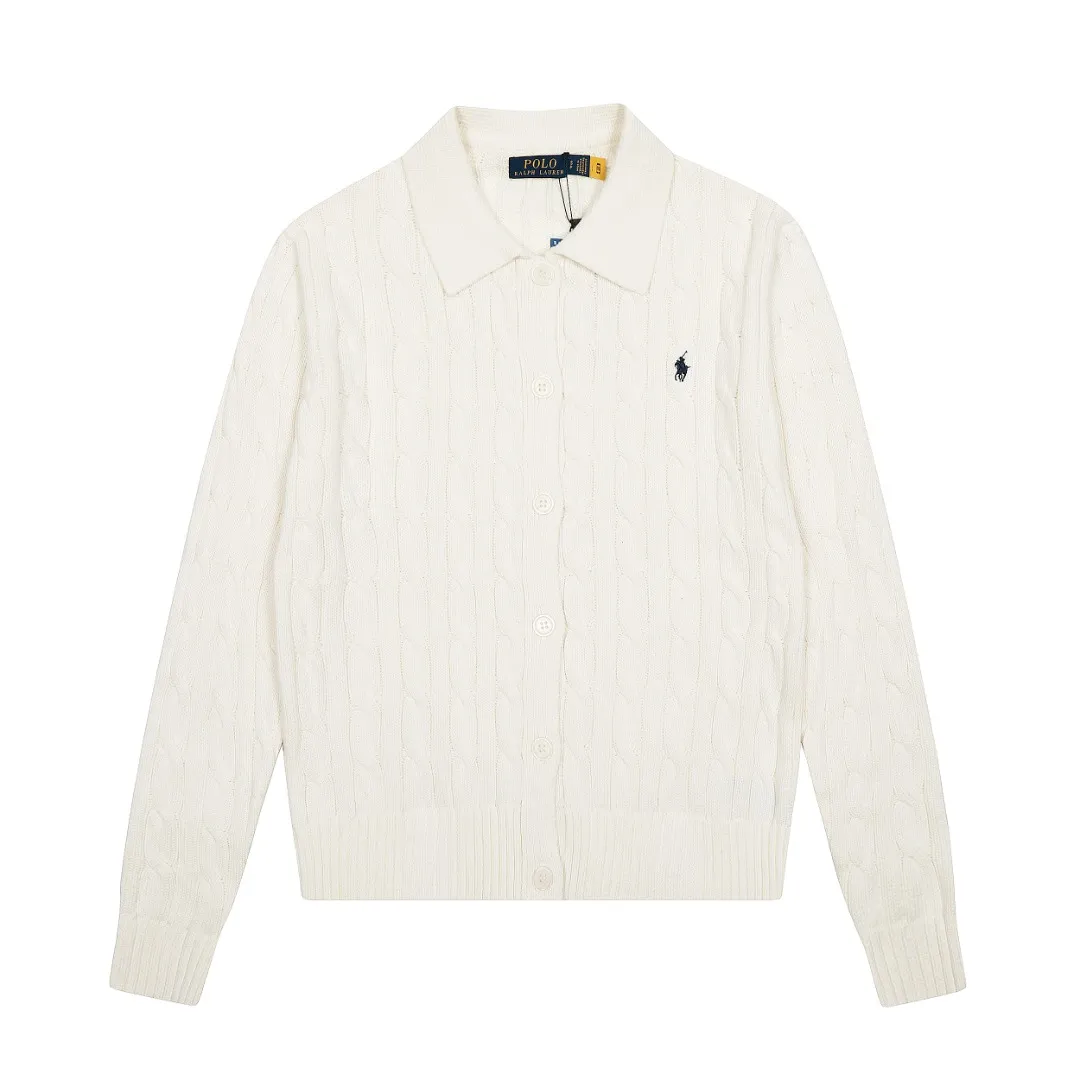 P270 Top quality" Style number: DS822# (not off the shelves all year round) [Ralph Lauren solid color pony embroidered logo lapel twist knitted cardigan] ✅Ralph Lauren Ralph Lauren classic basic versatile lapel knitted cardigan jacket ✅Main supply platform live broadcast Wholesale entity Replacement when out of stock Not off the shelf ✅ZP quality 1:1 version Scan the code to enter the GF website Counter quality ✅Detailed quality is the only one in Guangzhou Imported quality cotton yarn, focusing on high-end, cost-effective, good quality needless to say ✅The version is restored to the original order, the maximum size can be worn up to 160 pounds, loose, comfortable and stress-free ✅The upper body is simple and easy to match, ootd must-have style, good-looking clothes are never picky, a must-have recommendation for couples. Size: S-XL Color: black white gray almond light blue khaki pink burgundy Chinese red navy white label navy red label